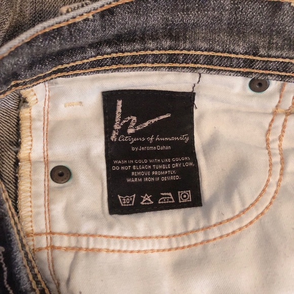 Citizens of Humanity cropped distressed jeans JN - Picture 6 of 7